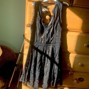 Pretty black dress worn once